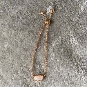 Rose Gold Elaina Druzy Kendra Scott Bracelet